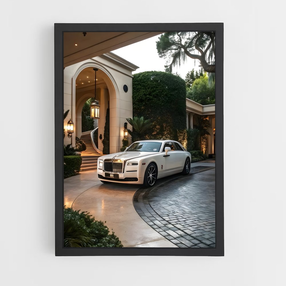 Poster Rolls Royce majestueux – affiche Rolls-Royce (vue 2)